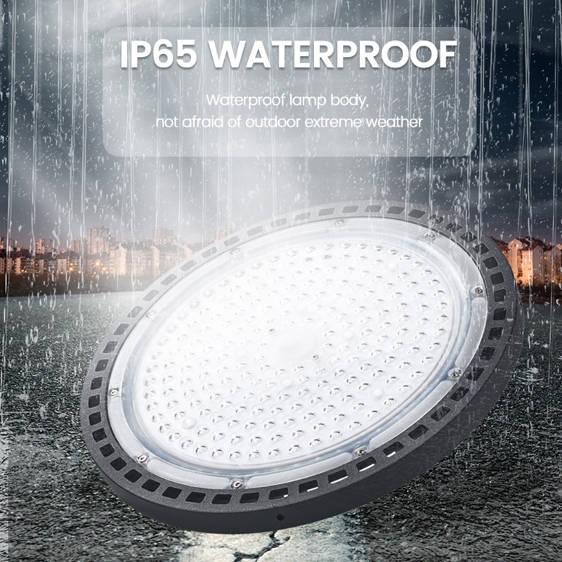 High Lumen Aluminum Industrial Highbay Fixture Ip65 60W 80W 100W 120W 150W 180W 200W 250W Led Ufo High Bay Light