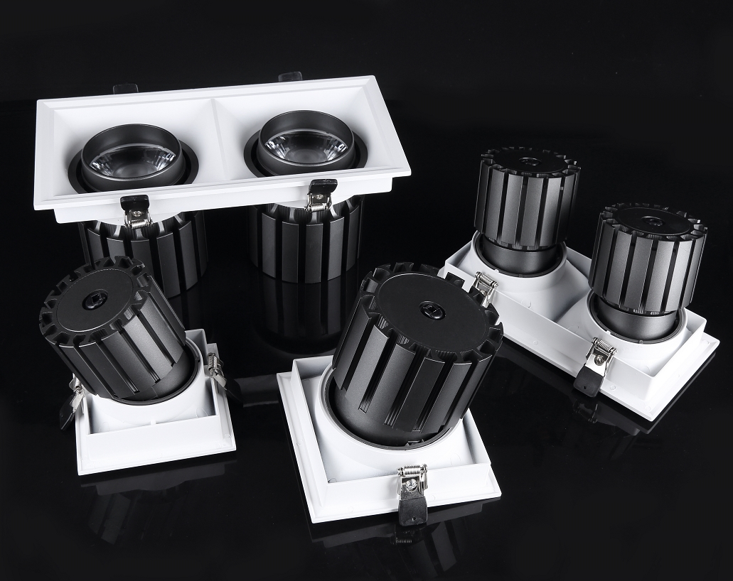 High Quality Guaranteed IP44 CRI80/90/96 Flicker Free Beam Angle Adjustable 7W Square LED Downlight