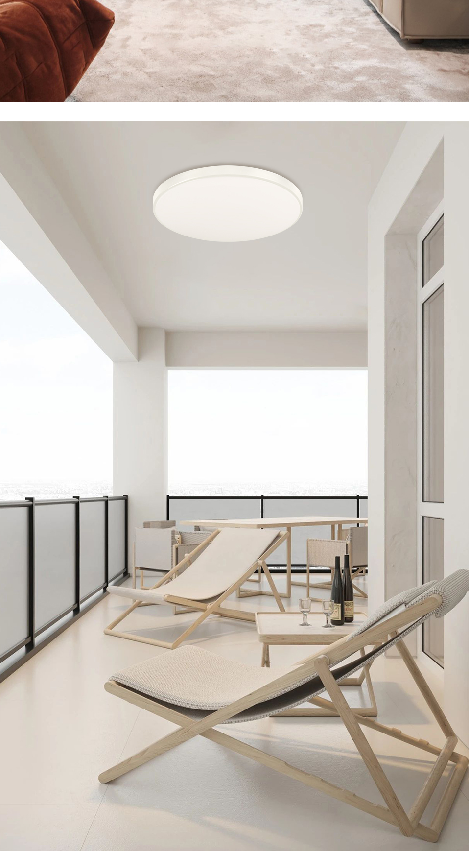 Modern LED Ceiling Light Installation Guide