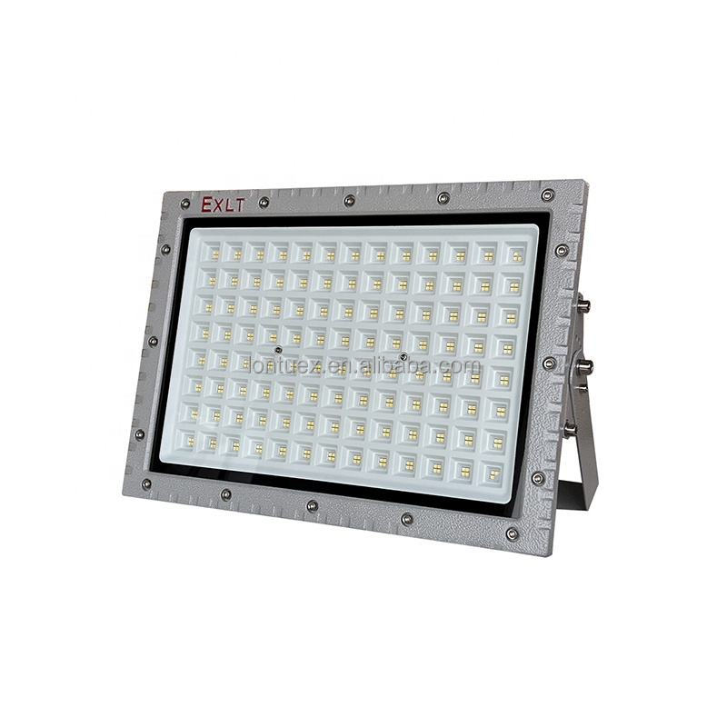 IECEX ATEX Led Wall Mount Tri-proof Highbay Flood Light Fixture Ip65 For Zone1 Zone2 Hazardous Areas OEM ODM