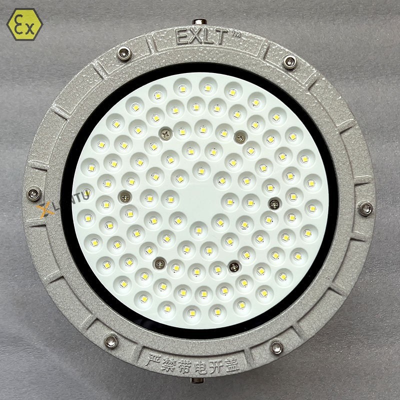 Explosion-Proof 50W-250W Aluminum G13 LED High Bay Lights Atex Zone 1-21 IP65 Rating 6000-6500K Color Temp