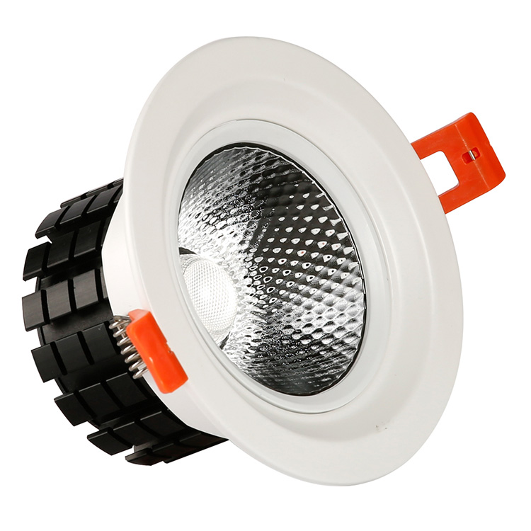 New arrival downlight recessed housing slim recessed downlight plain color ceiling light
