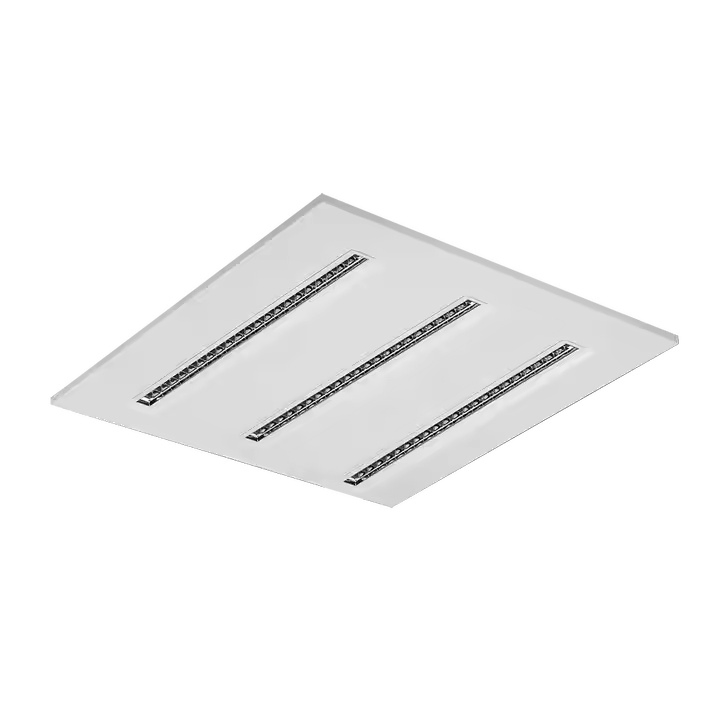 LED Panel Light IP20 Recessed Grille Reflector LED Panel Light 600*600mm 36W 4000K for Office Hospital Retail Store