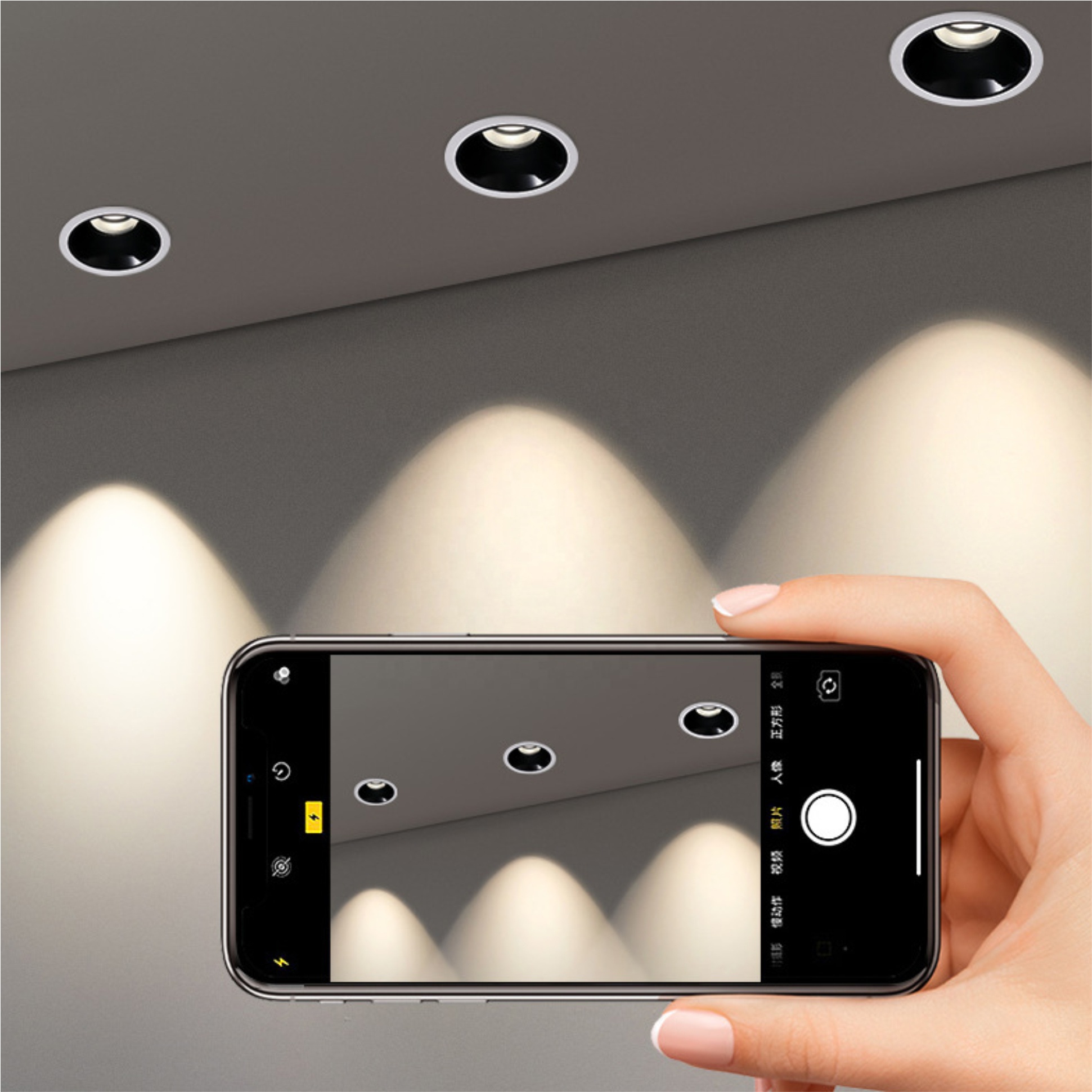 Outdoor Waterproof SMART Dimmable LED Mini Ceiling Down Light IP44 IP65 for Outdoor Ceilings