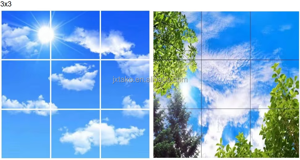 Blue sky light effect 2