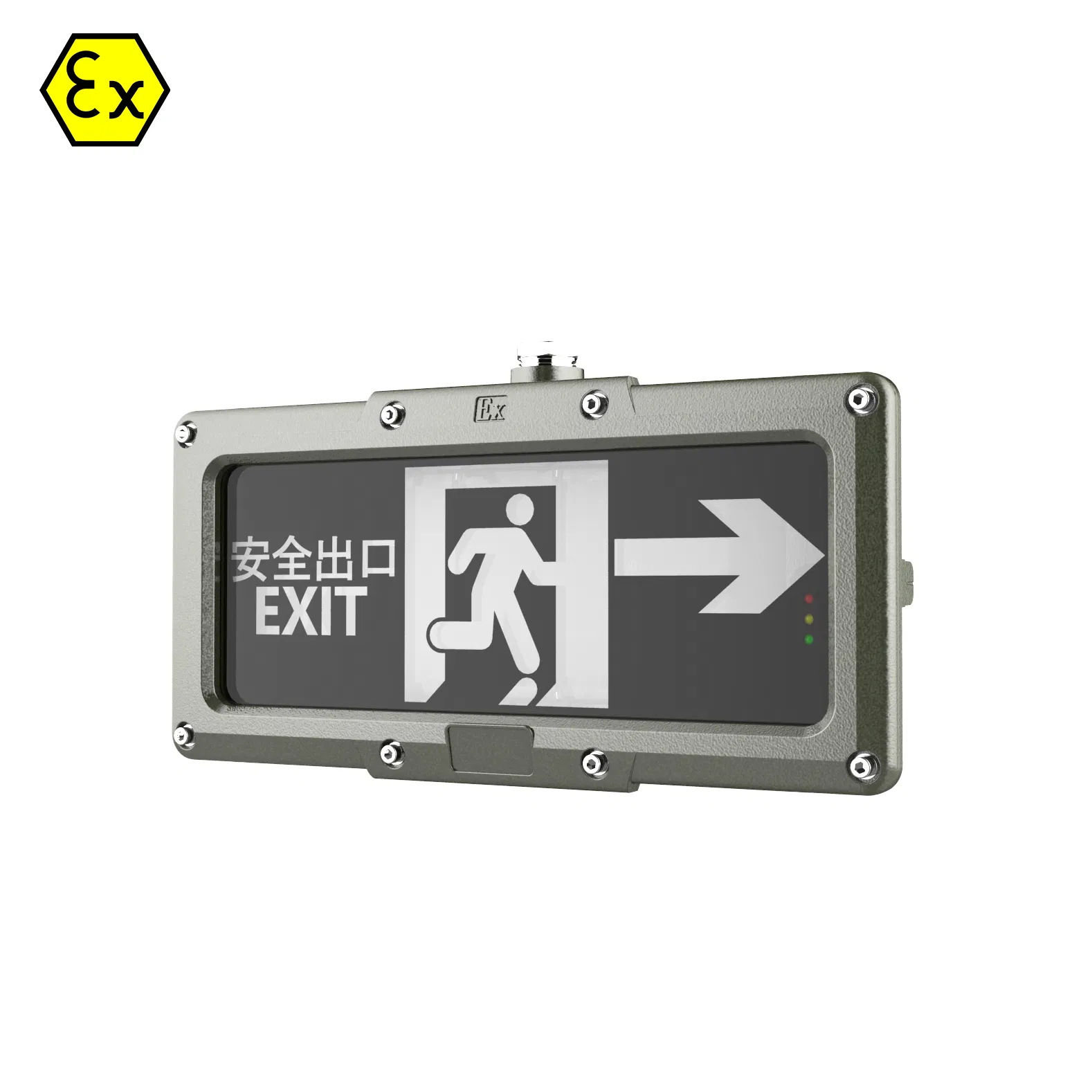 Tri-Proof LED Signal Lighting Weather Proof Explosion Proof Exit Sign