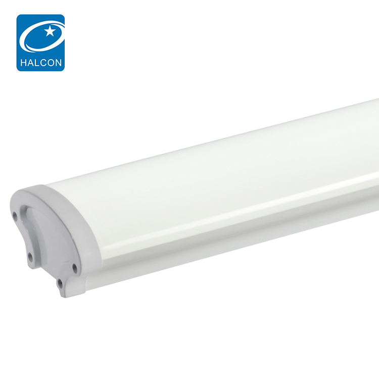 Factory Direct Sale High Lumen School Hotel Hospital Using 36w 60w IP66 Linear Tube Led Triproof Light