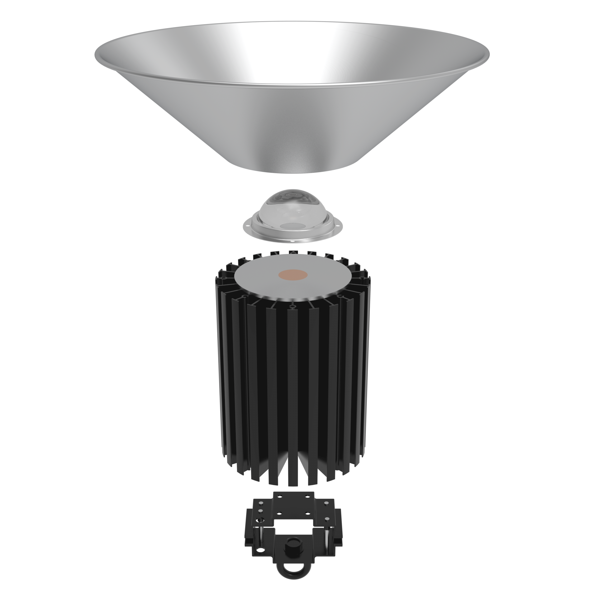 120~150W Aluminum LED High Bay Light Housing With IP21/65 Rating And CE Certification