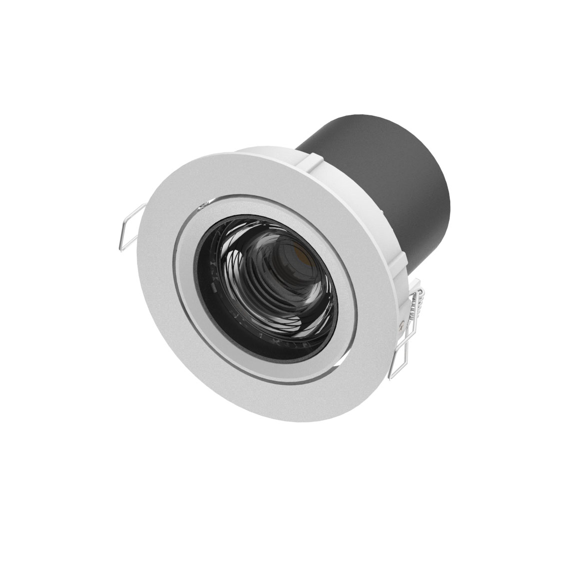 Flicker Free 24W LED Downlight COB Interchangeable Lens CRI90 LED Downlight DALI 5 Years Warranty LED COB Downlight