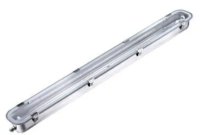 Anti-Explosion Stainless Steel LED Linear Tube Ik10 IP65 Tri-Proof Lighting