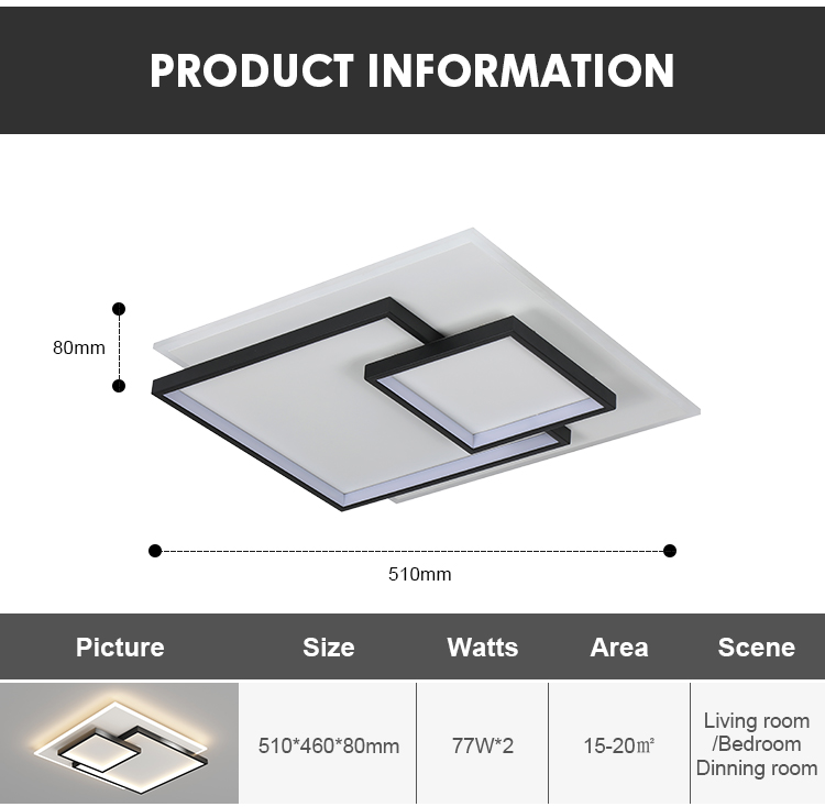 Ceiling Light Packaging
