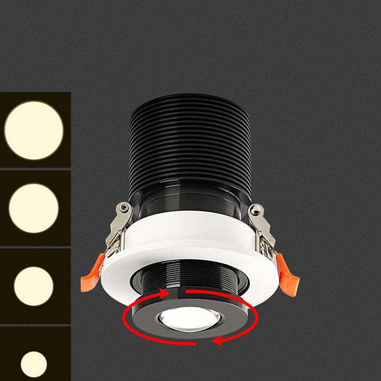 Adjustable Focus Commercial Led Down Light COB 10W