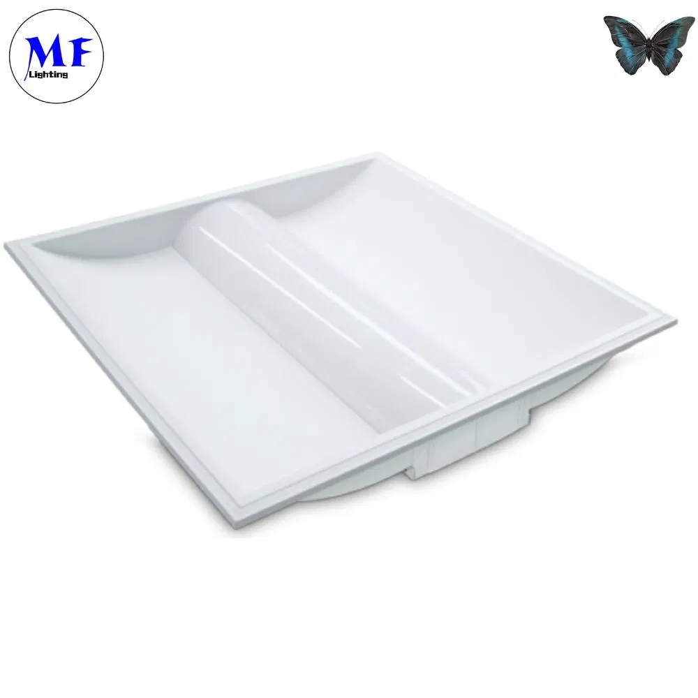 Factory Price Easy Replace Low Ugr Fire Resistance Recessed Square Ceiling Light LED Interior Lighting 35W 26W LED Down Troffer Panel LED Grille Lamp