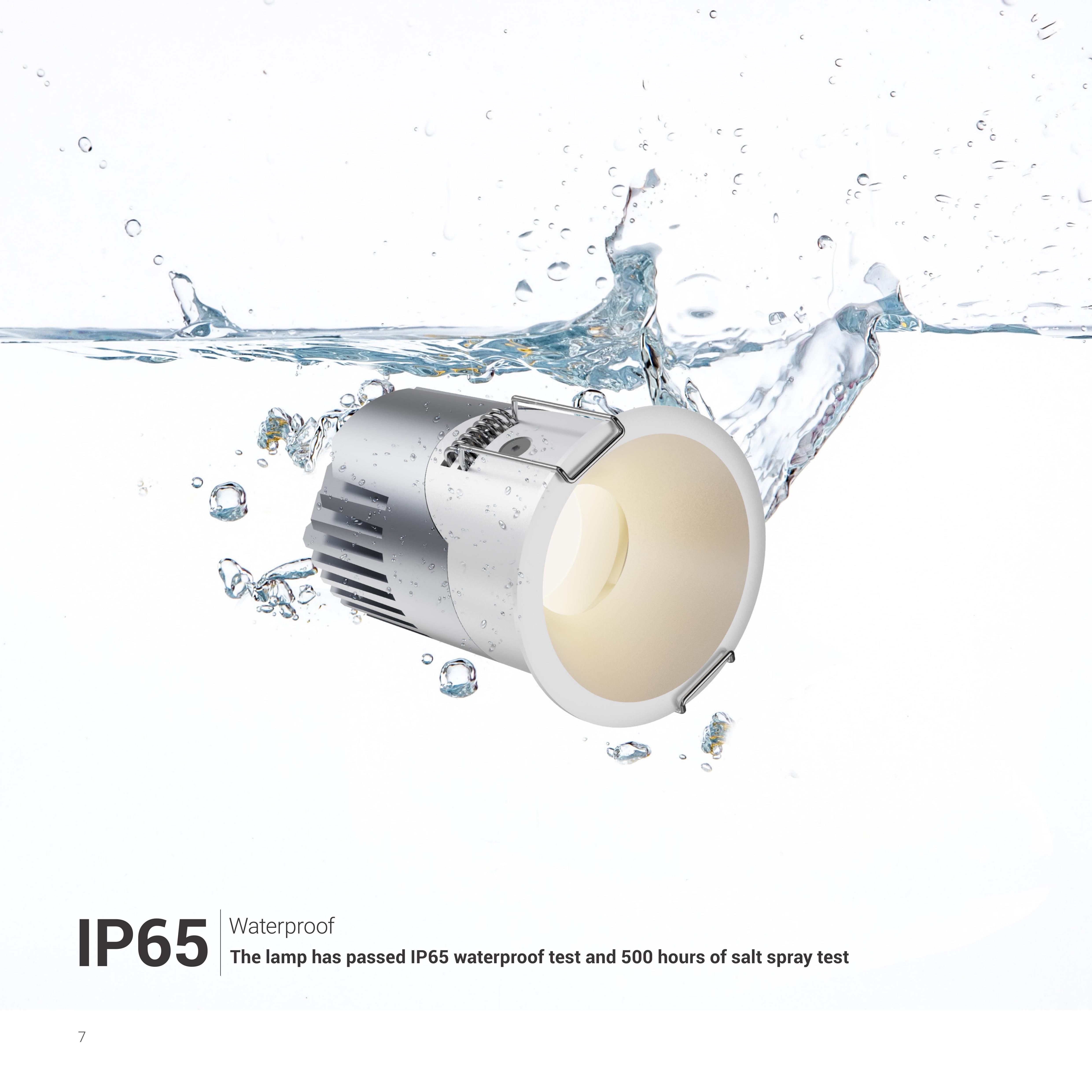 Outdoor Waterproof SMART Dimmable LED Mini Ceiling Down Light IP44 IP65 for Outdoor Ceilings