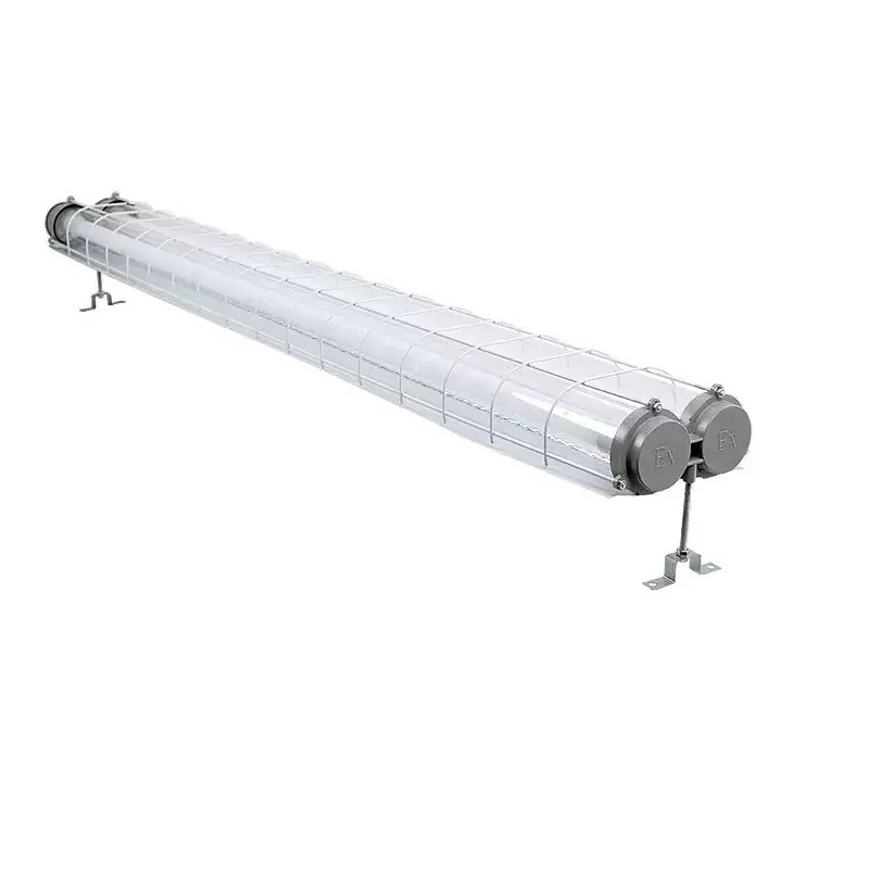 1200MM Waterproof IP65 LED Fluorescent Lamp Fittings Single Or Double For Industrial Chemical Explosion-Proof Light