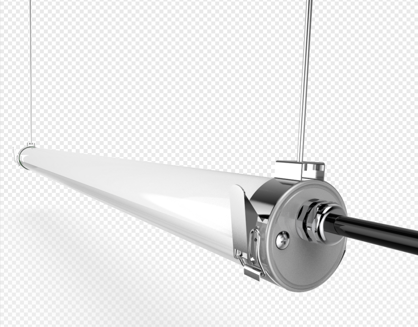 150cm Waterproof Vapor-Proof Industrial Workshop Linear DALI Dim Garage LED Tri-proof Light IP66 3000K-6000K 5-Year Warranty