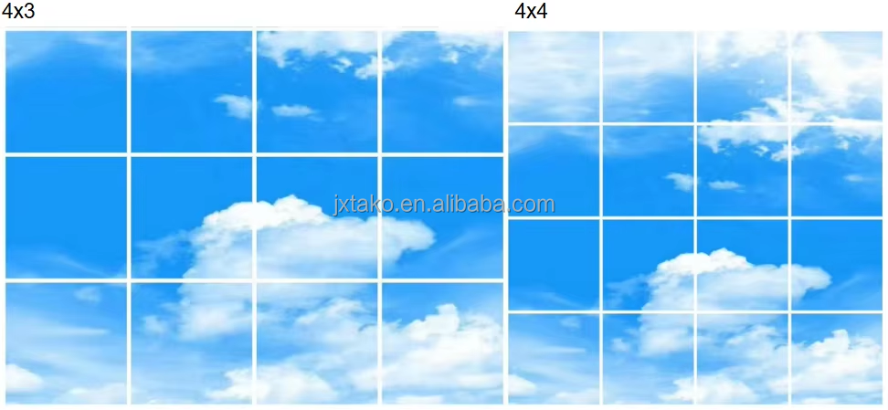 Blue sky light effect 3