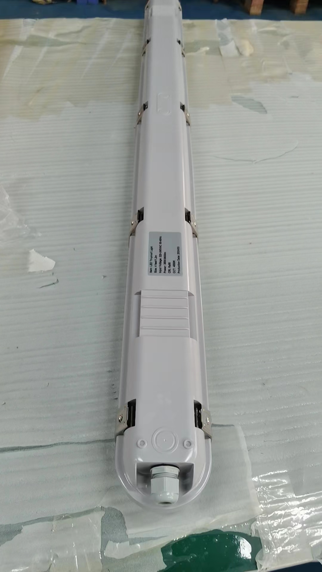 Warehouse Moisture-proof Waterproof Linear 60cm 1.2m 3cct 50w 40w 36w 20w Ip66 Led Tri-proof Light for Workshop Corridor