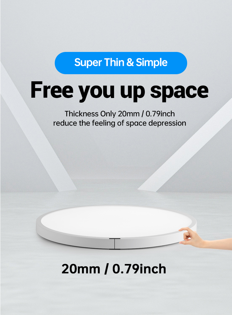 LED Ceiling Light Features