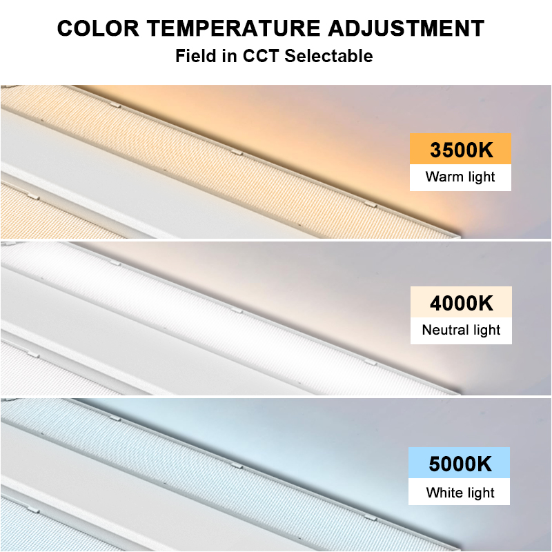 UL Compliant 250w 65000lm 120-277v Super Bright Linkable Industrial Pendant Led Linear High Bay Light for Shop Garage Warehouse