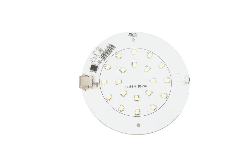 LED PCB with Battery