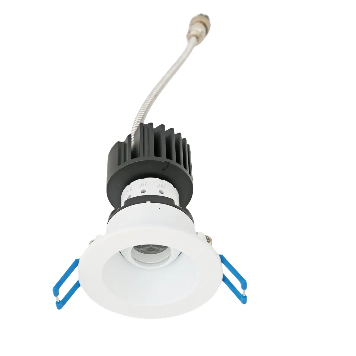 Mini Downlight Beam Angle Adjustable CRI90 5W 2inch Zoomable Mini Spot Downlight for Museum Display Cabinet Lighting