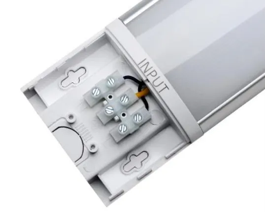 IP66 40W 80W Tri-Proof Luminaire Explosion Proof Tube Liner Lamp