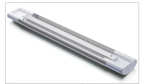 IP66 40W 80W Tri-Proof Luminaire Explosion Proof Tube Liner Lamp