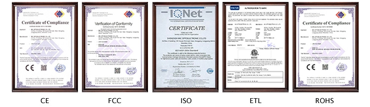 Certifications