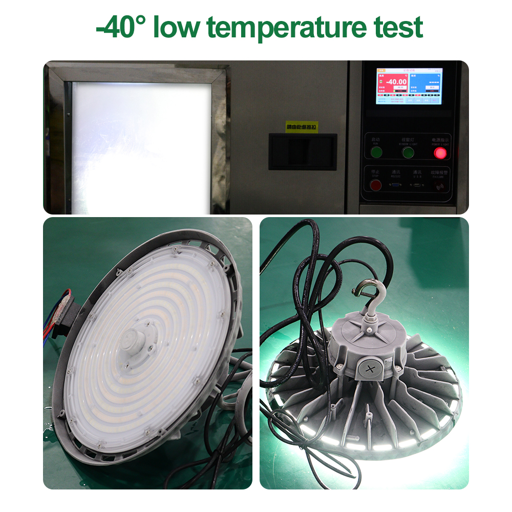 Industrial Lighting 150W 200W 240W for Shop High Bay Lights 30000 Lumen IP65 Waterproof Aluminum UFO High Bay for Supermarket