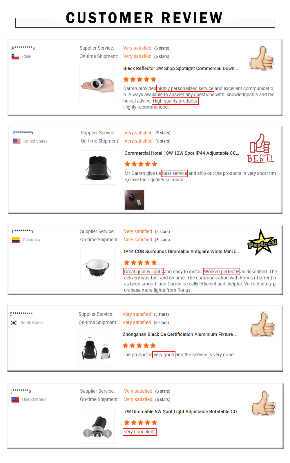 Client Feedback