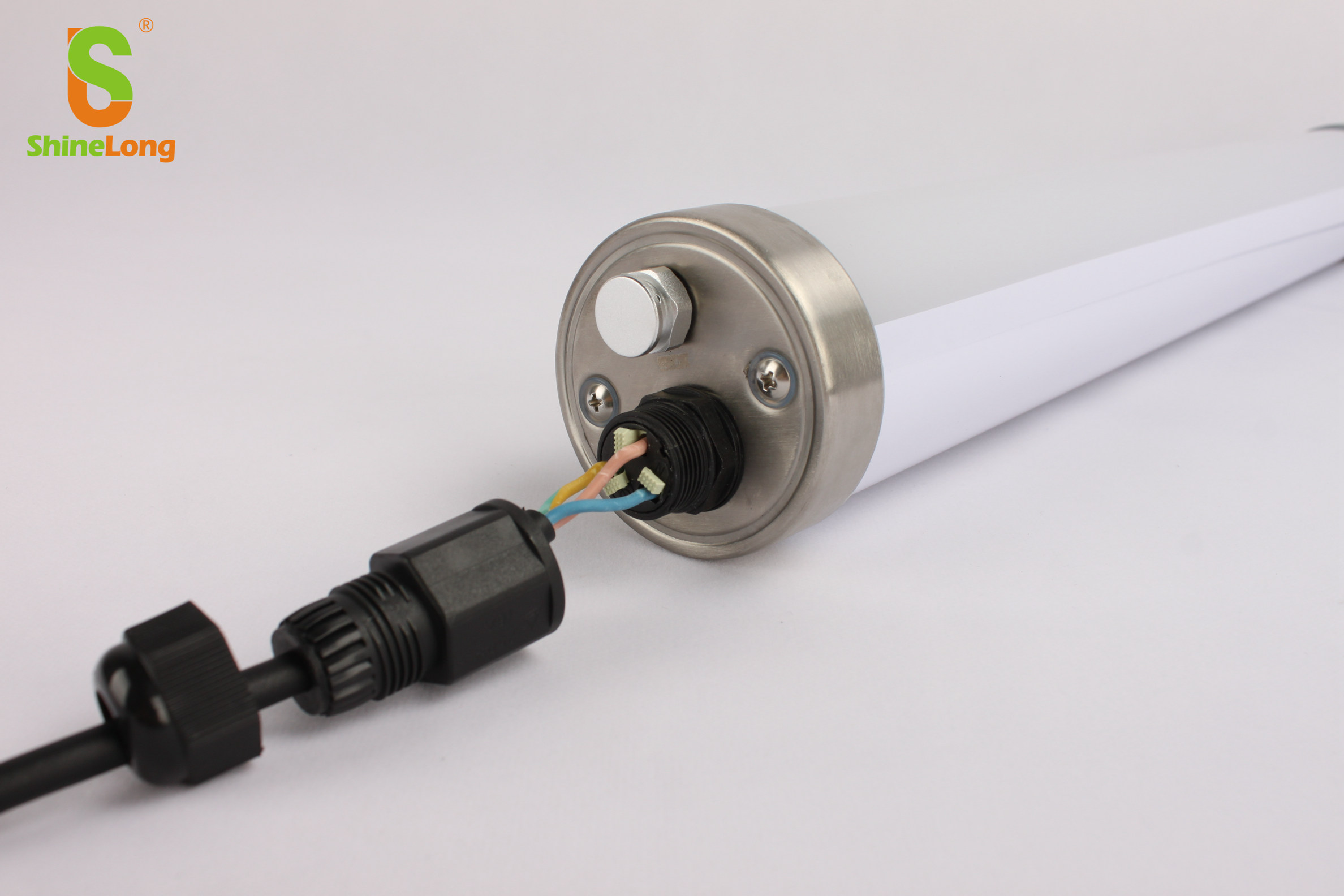 150cm Waterproof Vapor-Proof Industrial Workshop Linear DALI Dim Garage LED Tri-proof Light IP66 3000K-6000K 5-Year Warranty