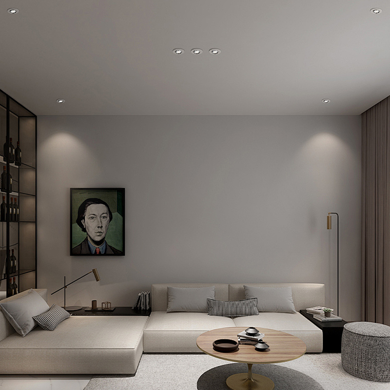 Energy Efficient 10W-30W LED Downlights for Recessed Installations Warm White CCT IP65 for Living Room COB SMD Chips Adjustable