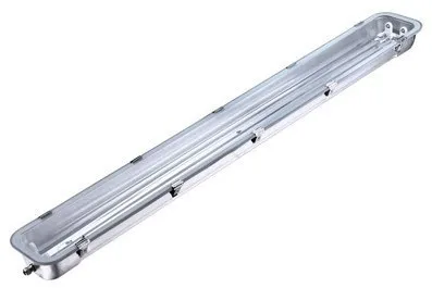 Anti-Explosion Stainless Steel LED Linear Tube Ik10 IP65 Tri-Proof Lighting