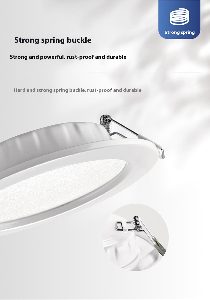 Led Downlight Recessed Kitchen Home Lamps 220V Ultra Thin Panel Lights 7W 9W 12W LED Down Light Spot Led Ceiling Lamp
