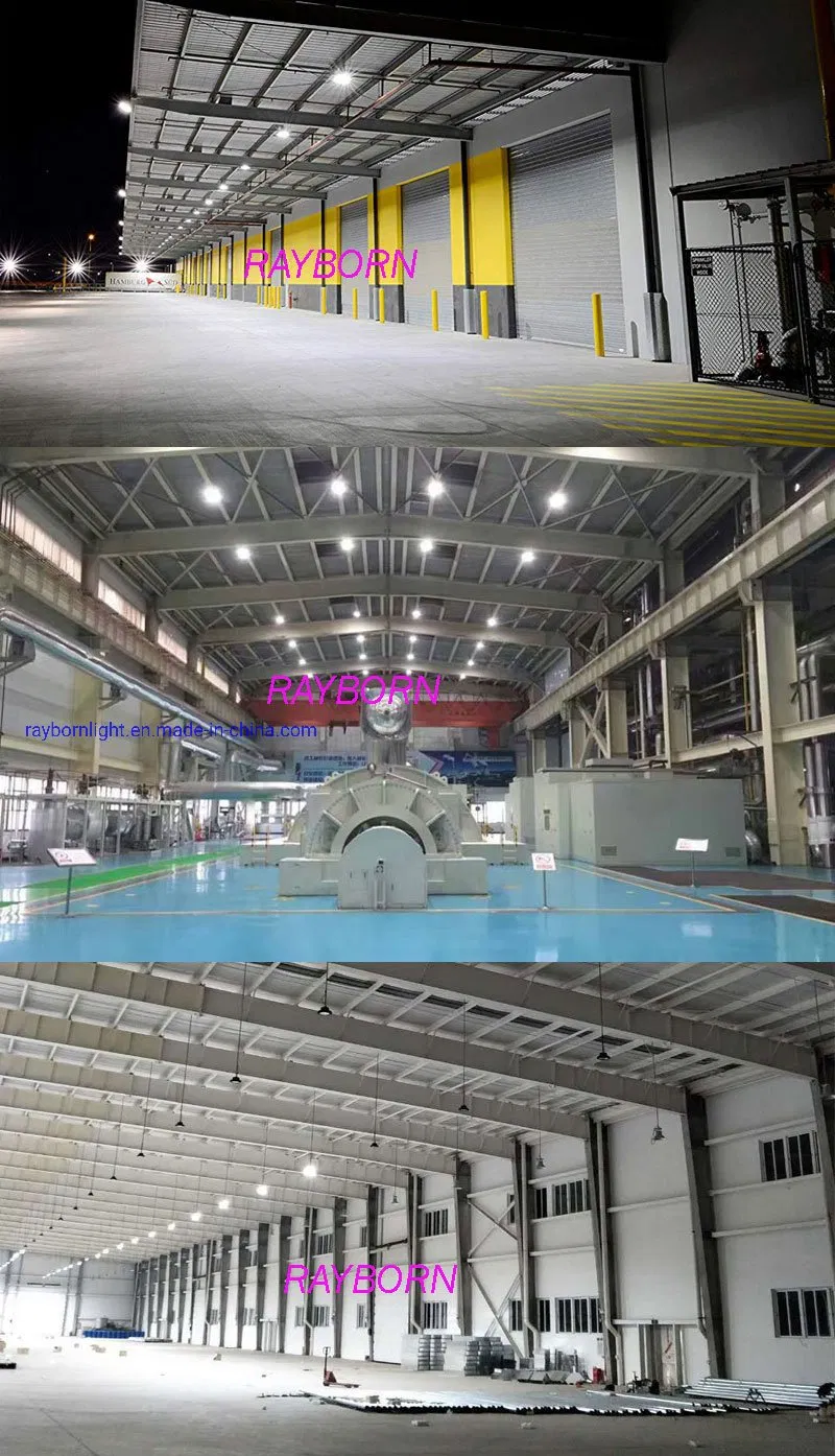150W 200W Industrial Hanging High Bay LED Lamp for Warehouse