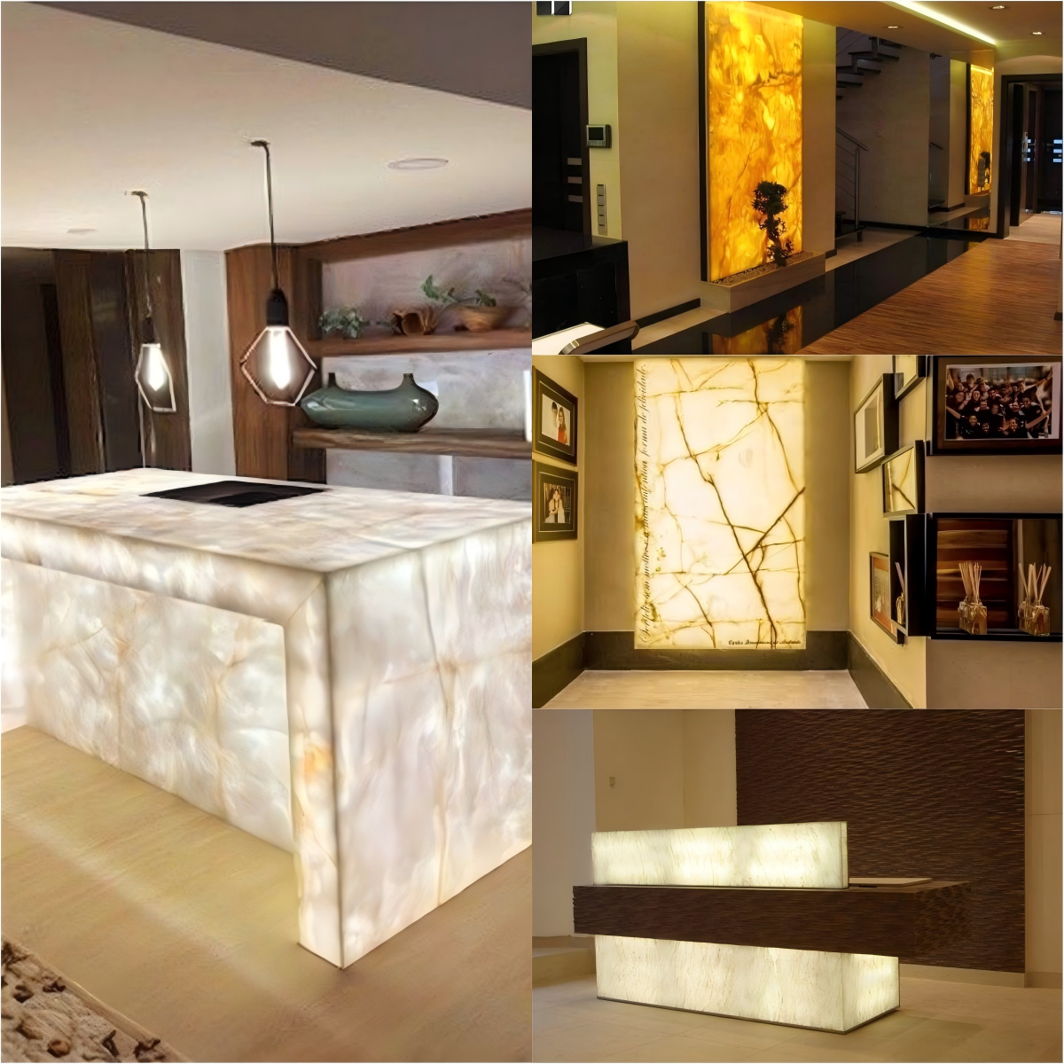 Onyx Resin Panel Backlighting Application