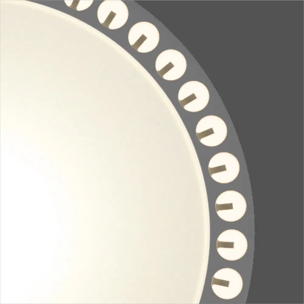 Smart Dimmable LED Composite Ring Ceiling Light with Backlight Zigbee APP Control