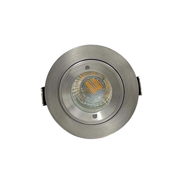 COB LED Downlight Dimmable Single or Double Round Spot Light Recessed Ceiling Lamp for Living Room or Office-IP44
