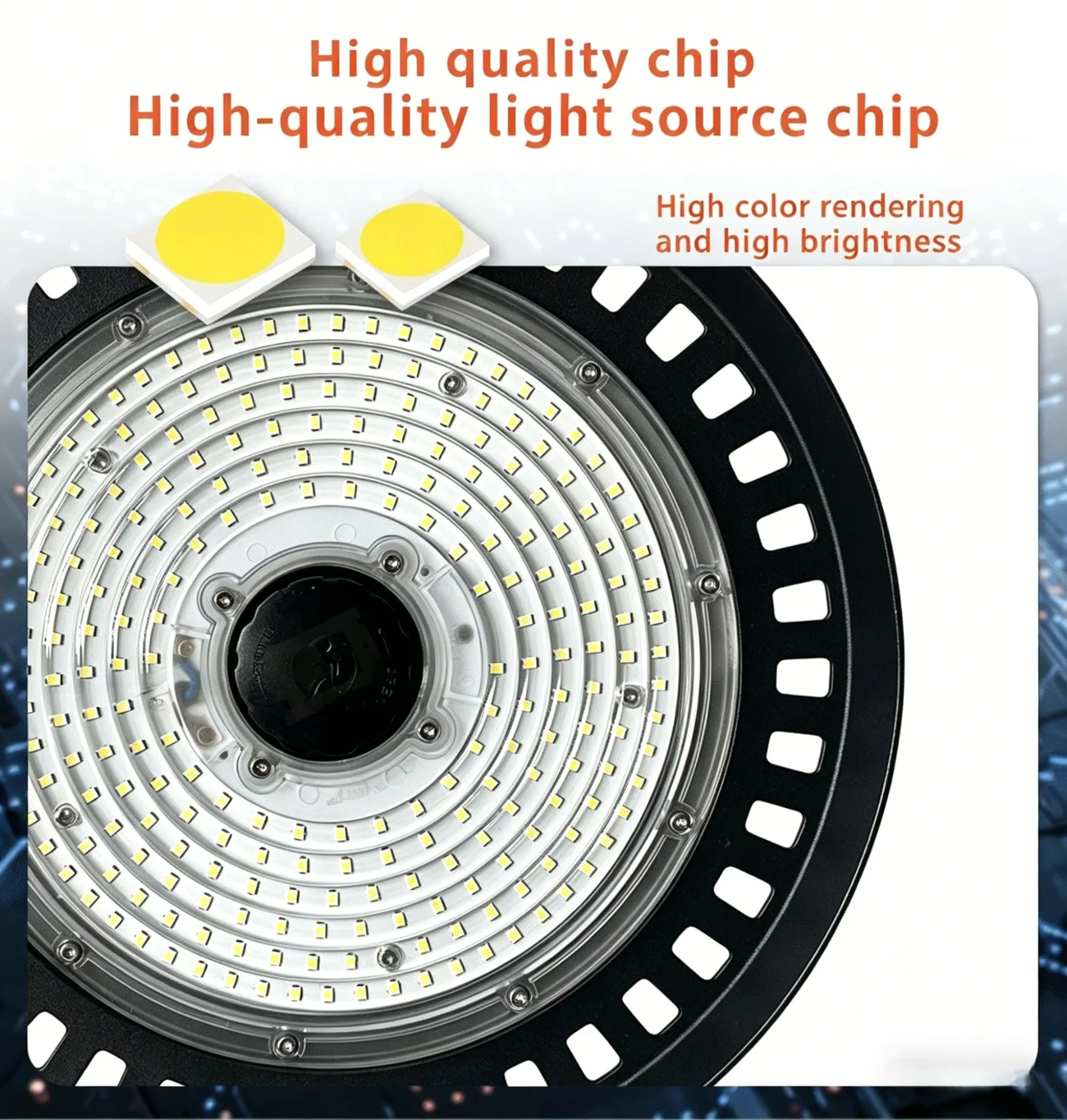 240W UFO High Bay Light Anti Glare LED Industrial Ceiling Lamp High Lumen Waterproof Energy Saving Light for Factory Workshop Warehouse Garage