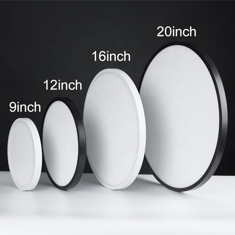 Ultra Thin Intelligent Home Lighting 48W 500mm APP Remote Control Switch Controlled Smart Led Ceiling Lights for Indoor Lighting