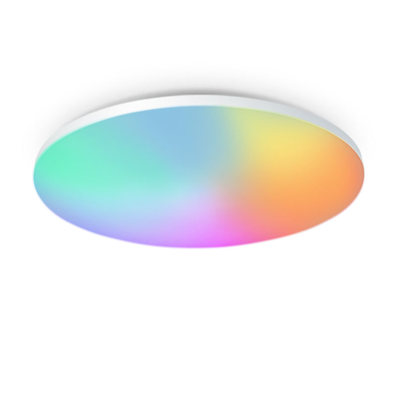 Dimmable RGB CCT Color Light Smart Home Voice Control Round I-Link APP LED Ceiling Light with Remote Control