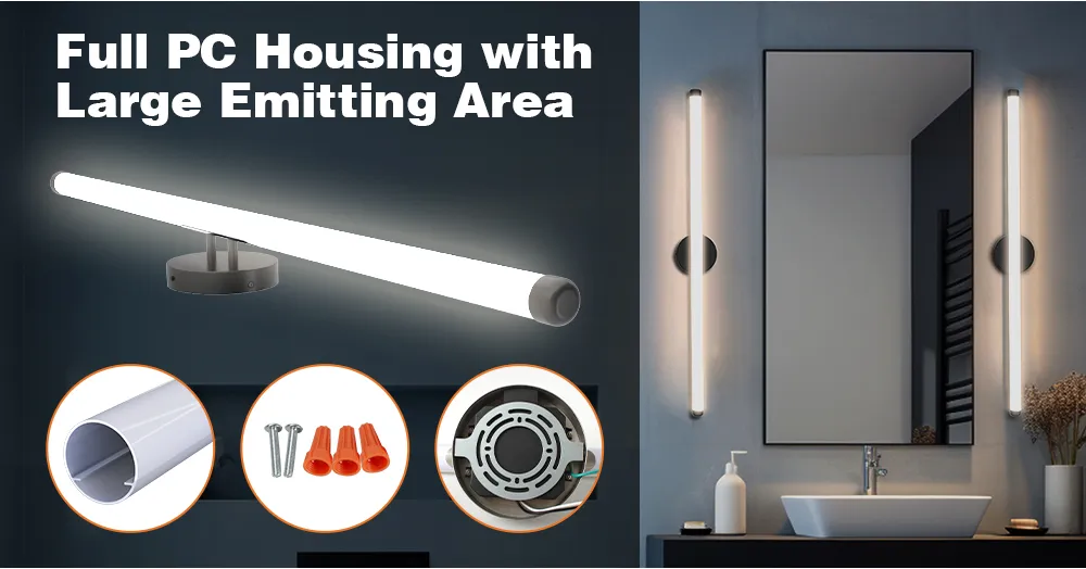 Smart RGB LED Tube Light with APP Control and Adjustable Brightness