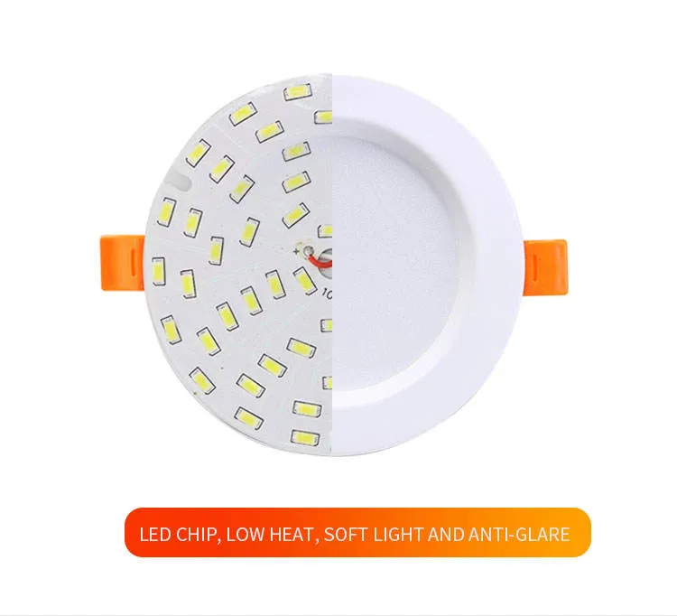 Smart APP Control 4inch RGB/LED Downlight 12W Recessed Round Ceiling Panel Light