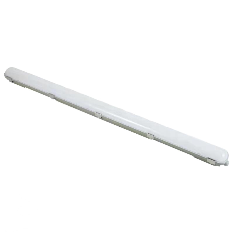 Factory Sales 40W IP65 Double T8 Tube Waterproof Lamp Fixture Steel Linear LED Tri-proof Light for Office &amp; Garage