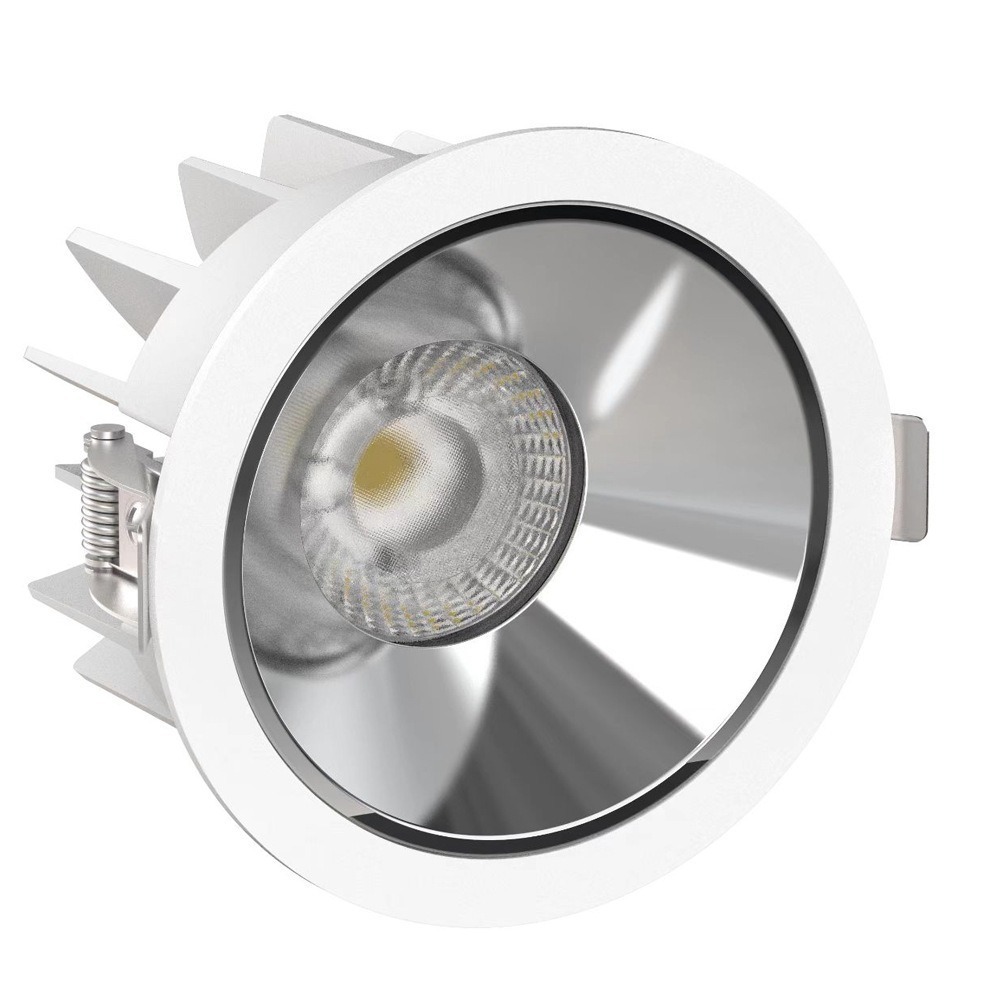 10W Modern Design Recessed LED Downlight IP65 Waterproof Aluminum Housing High Brightness Anti-Glare LED Ceiling Light Indoor