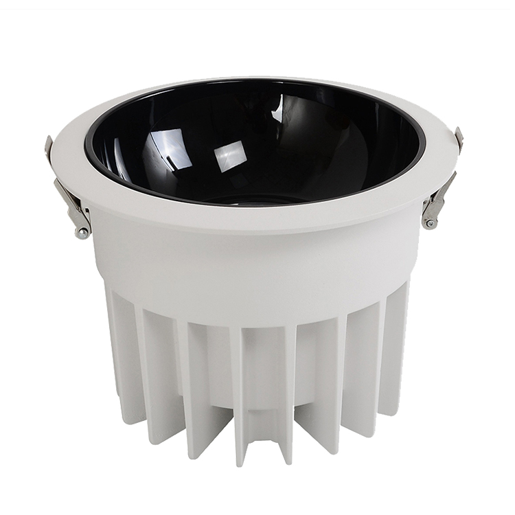 Deep Cup Antiglare Cob Leds Downlight AC110V 220V Ceiling Spot Down Light Frameless Cob Recessed IP20 Led Commercial Downlights