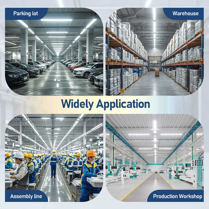 IP66 Waterproof Dustproof Anti-Corrosion Vapor Tight Weatherproof Light Triproof Led Batten Light Led Flat Tri-Proof Light