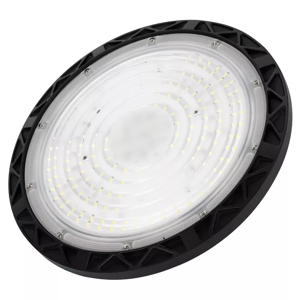 Super Bright 100W UFO LED High Bay Lights 6500K Waterproof IP65 Commercial Lighting Industrial Warehouse LED High Bay Lamp