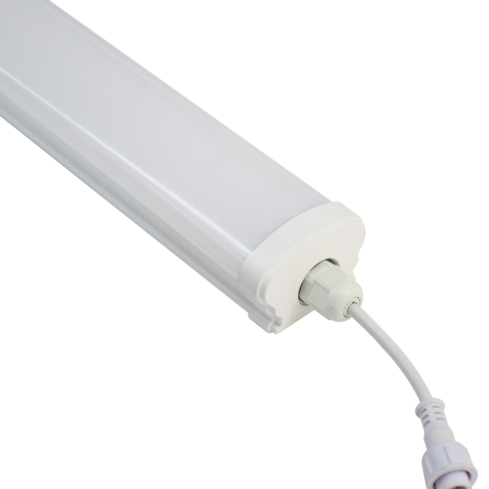 Series And Parallel With IP65 IK08 Flame-retardant V2 Anti-corrosion WF2 LED Linear Tri-proof Fluorescent Lamps